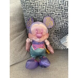 Disney The Main Attraction It's A Small World Mickey Mouse Plush‎ - 4/12 50th